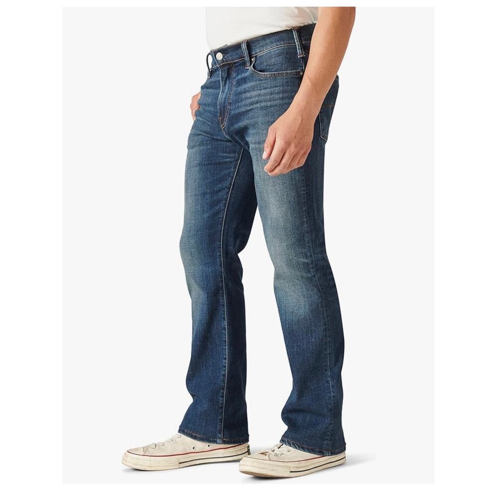 NWT Lucky Brand Easy Rider Bootcut Coolmax Stretch Jeans in Brigden sz 36/32 - Picture 4 of 4
